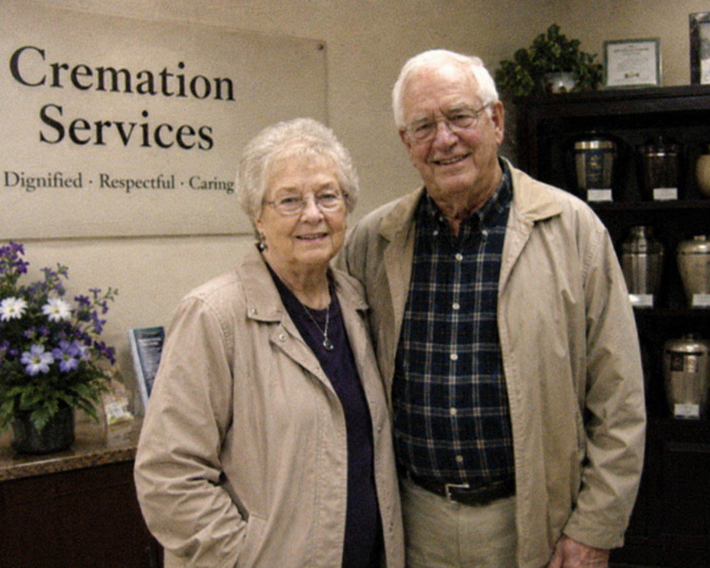 Rachel and Dan, founders of Graceful Farewell Pet Cremation
